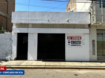 Local Comercial En Venta - Calle Bolivar (Cercado De Ica)