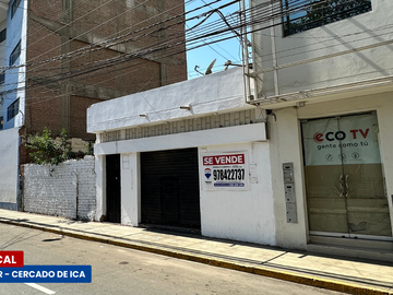Local Comercial En Venta - Calle Bolivar (Cercado De Ica)
