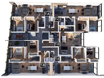 Preventa. Departamento T-03