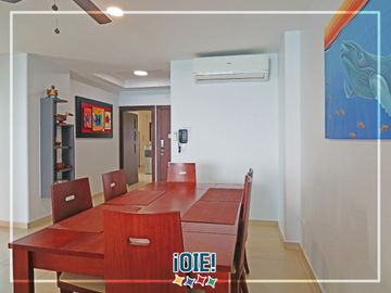 En venta: Dpto. en primera línea al Mar, Edificio Las Olas, Manta