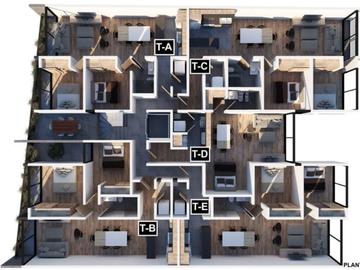 Preventa. Departamento T-02