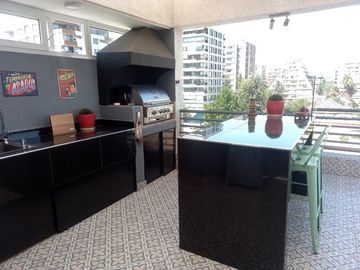 ÑUÑOA, Depto en venta 3D-2B Av.Holanda-Campoamor-2Estac.1Bodega