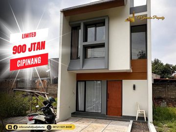 Rumah Townhouse Murah di Cipinang dekat Rawamangun Jakarta 900 juta-an