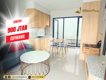 Rumah Townhouse Murah di Cipinang dekat Rawamangun Jakarta 900 juta-an
