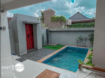 Disewakan Modern Tropical Cosy Villa Ubud Bali Bagus Mewah Lokasi Nyaman Sangat Strategis
