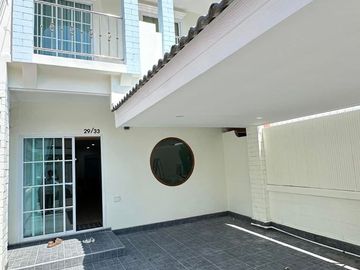 2-Story Townhouse For Sale, Mini-Mall Style, Land Size 22 Sq.W., 2 Bedrooms, Fully Furnished, Only 2.99 MB.*