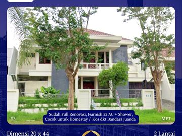 Dijual Rumah Diamond Park Residence Gedangan Sidoarjo Strategis Cocok Homestay Kos Dekat Bandara Aloha Waru