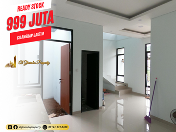 RUMAH KPR SYARIAH READY STOCK 2 LANTAI 900 JUTA-AN PINGGIR JALAN RAYA MABES TNI CILANGKAP CIPAYUNG
