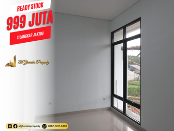 RUMAH KPR SYARIAH READY STOCK 2 LANTAI 900 JUTA-AN PINGGIR JALAN RAYA MABES TNI CILANGKAP CIPAYUNG