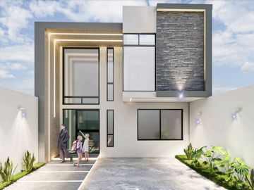 CASA ESTILO MINIMALISTA EN FRACCIONAMIENTO SAN DANIEL