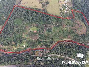 FINCA CON BOSQUE Y RÍO DE 25 HECTÁREAS