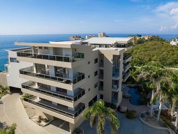Departamento frente al mar, acceso a la playa, en venta, El Arrocito, Huatulco