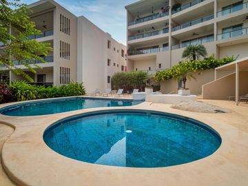 Departamento frente al mar, acceso a la playa, en venta, El Arrocito, Huatulco