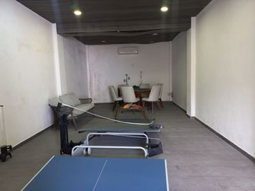 CASA DE PLAYA, AMUEBLADA, EN VENTA, PENINSULA DE SANTIAGO, MANZANILLO, COL.
