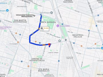 PRECIOSO Y AMPLIO DEPARTAMENTO, EXCELENTE UBICACIÓN EN AZCAPOTZALCO, MUY CERCA DEL METRO FERRERÍA Y SUBURBANO FORTUNA -NO CRÉDITOS-