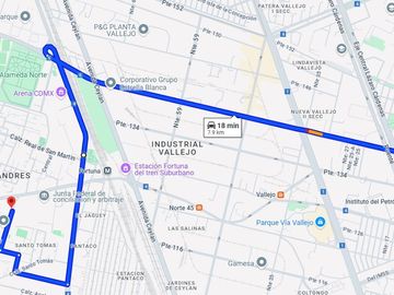 PRECIOSO Y AMPLIO DEPARTAMENTO, EXCELENTE UBICACIÓN EN AZCAPOTZALCO, MUY CERCA DEL METRO FERRERÍA Y SUBURBANO FORTUNA -NO CRÉDITOS-
