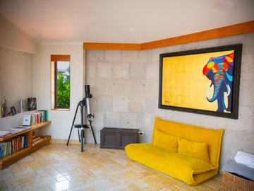 RESIDENCIA EN VENTA EN JARDINES DEL PEDREGAL CON GRAN JARDIN PLANO