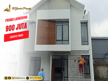 RUMAH KPR SYARIAH FREE BIAYA-BIAYA, PINGGIR JALAN RAYA MABES TNI CILANGKAP JAKARTA TIMUR 900 JUTA