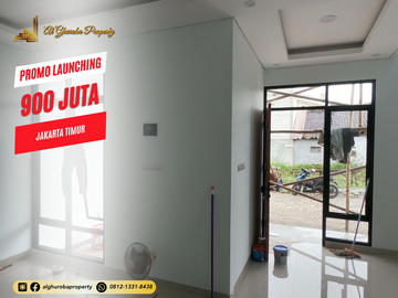 RUMAH KPR SYARIAH FREE BIAYA-BIAYA, PINGGIR JALAN RAYA MABES TNI CILANGKAP JAKARTA TIMUR 900 JUTA