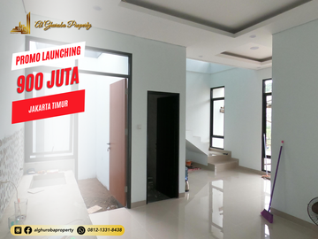 RUMAH KPR SYARIAH FREE BIAYA-BIAYA, PINGGIR JALAN RAYA MABES TNI CILANGKAP JAKARTA TIMUR 900 JUTA