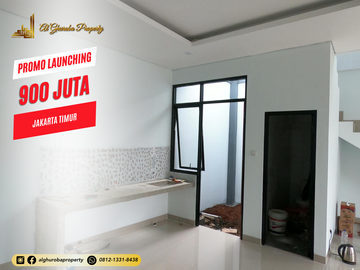 RUMAH KPR SYARIAH FREE BIAYA-BIAYA, PINGGIR JALAN RAYA MABES TNI CILANGKAP JAKARTA TIMUR 900 JUTA