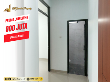 RUMAH KPR SYARIAH FREE BIAYA-BIAYA, PINGGIR JALAN RAYA MABES TNI CILANGKAP JAKARTA TIMUR 900 JUTA