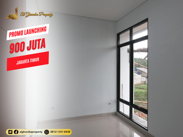 RUMAH KPR SYARIAH FREE BIAYA-BIAYA, PINGGIR JALAN RAYA MABES TNI CILANGKAP JAKARTA TIMUR 900 JUTA