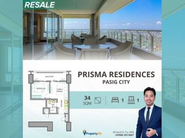 Prisma Residences 1BR One Bedroom Near BGC and Ortigas FOR SALE SC221