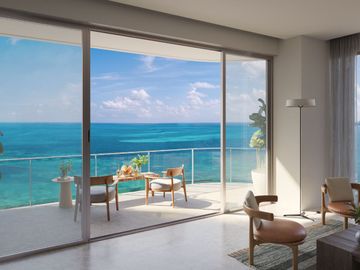 Departamento de Lujo en venta en Puero Cancún - SLS Ocean Beach