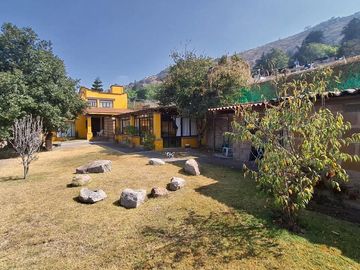 Renta Casa sola en San Miguel Tlaixpan, Texcoco, con 900 m2 de jardín¡
