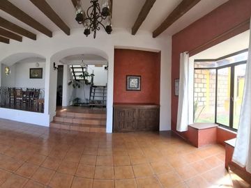 Renta Casa sola en San Miguel Tlaixpan, Texcoco, con 900 m2 de jardín¡