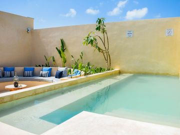 Departamento en venta en Tulum amueblado, con alberca privada!