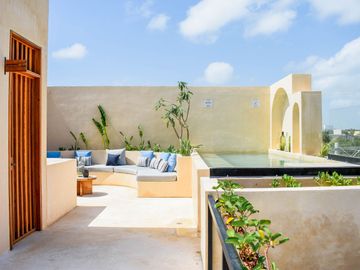 Departamento en venta en Tulum amueblado, con alberca privada!