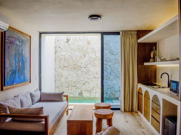 Departamento en venta en Tulum amueblado, con alberca privada!