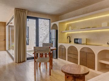 Departamento en venta en Tulum amueblado, con alberca privada!