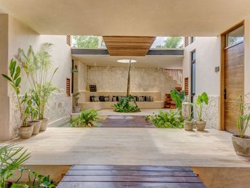 Departamento en venta en Tulum amueblado, con alberca privada!