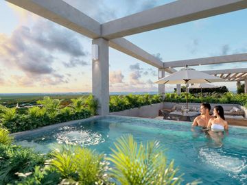 Departamento en venta en Cancún con parque y amenidades exclusivas!