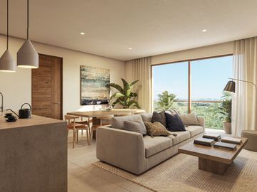 Departamento en venta en Cancún con parque y amenidades exclusivas!
