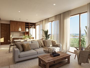 Departamento en venta en Cancún con parque y amenidades exclusivas!