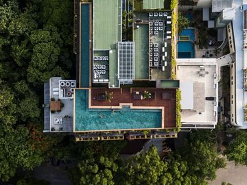 Departamento en venta en Playa del Carmen, vista al mar desde el roof top!