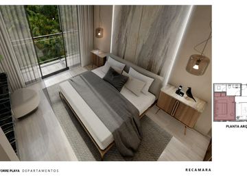 Departamento en venta Playa del Carmen! Con Roof Top y Alberca Infinity