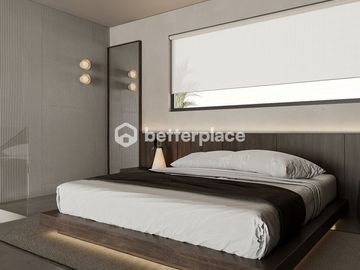Elegant Modern Leasehold 1-Bed Loft Apartment in Kerobokan with Exclusive Resort-Style Amenities