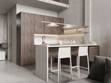 Elegant Modern Leasehold 1-Bed Loft Apartment in Kerobokan with Exclusive Resort-Style Amenities