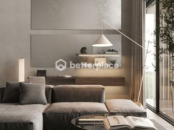 Elegant Modern Leasehold 1-Bed Loft Apartment in Kerobokan with Exclusive Resort-Style Amenities