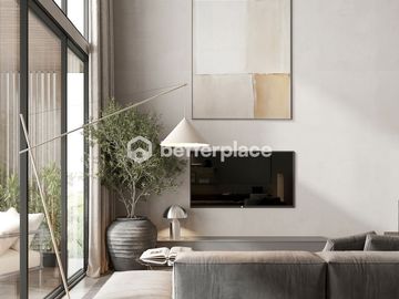 Elegant Modern Leasehold 1-Bed Loft Apartment in Kerobokan with Exclusive Resort-Style Amenities