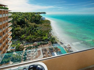 Departamento en Venta Frente al Mar en Puerto Morelos con jacuzzi privado!