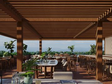 Departamento en Venta Frente al Mar en Puerto Morelos con jacuzzi privado!
