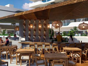 Departamento en venta Cancún, acceso rápido a la playa y aeropuerto y amenidades