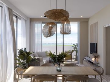 Departamento en venta Cancún, acceso rápido a la playa y aeropuerto y amenidades