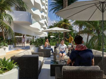 Departamento en venta Cancún, acceso rápido a la playa y aeropuerto y amenidades
